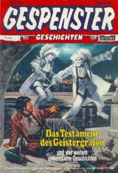Cover of Das Testament des Geistergrafen