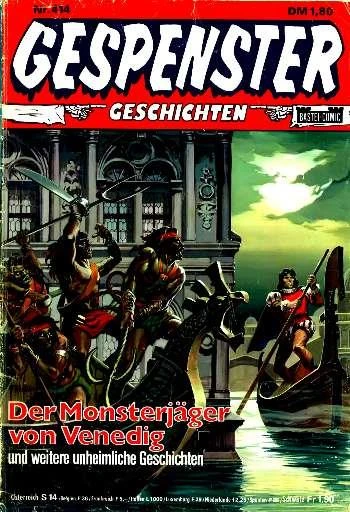 Cover of Der Monsterjäger von Venedig