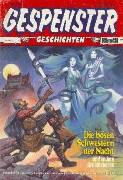 Cover of Die bösen Schwestern der nacht