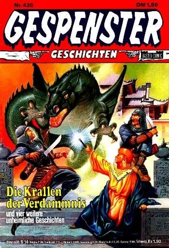 Cover of Die Krallen der Verdammnis