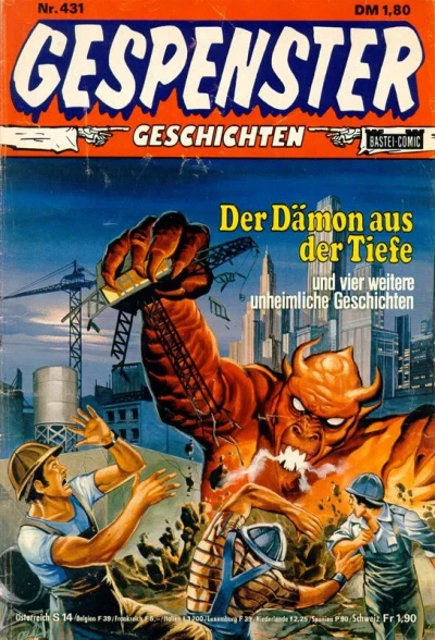 Cover of Der Dämon aus der Tiefe