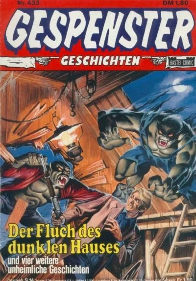 Cover of Der Fluch des dunklen Hauses