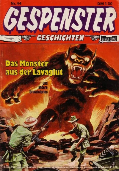 Cover of Das Monster aus der Lavaglut