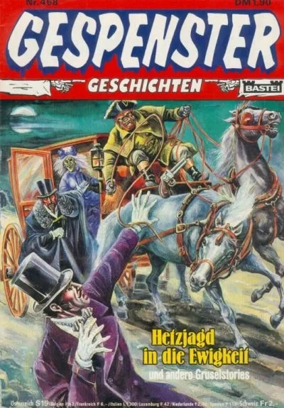 Cover of Hetzjagd in die Ewigkeit