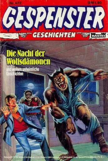 Cover of Die Nacht der Wolfsdämonen