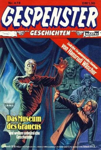 Cover of Das Museum des Grauens