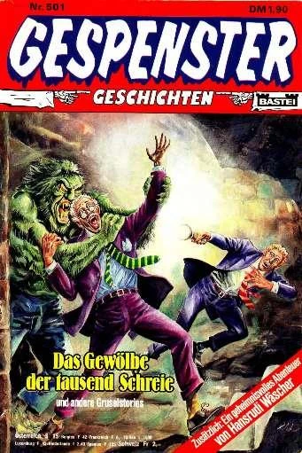 Cover of Das Gewölbe der tausend Schreie
