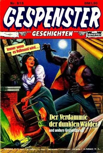 Cover of Der Verdammte der dunklen Wälder