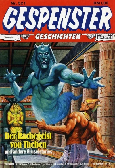 Cover of Der Rachegeist von Theben