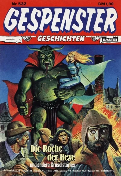 Cover of Die Rache der Hexe