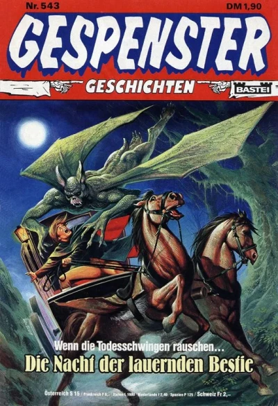 Cover of Die Nacht der lauernden Bestie