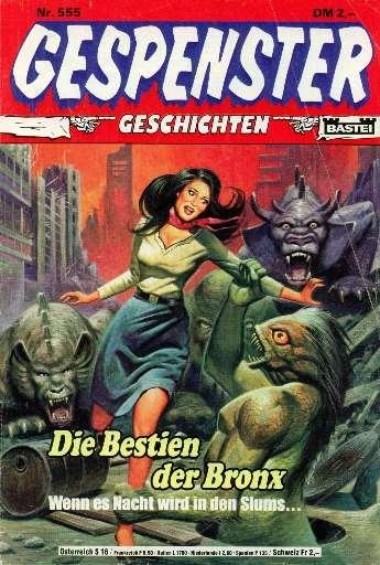 Cover of Die Bestien der Bronx