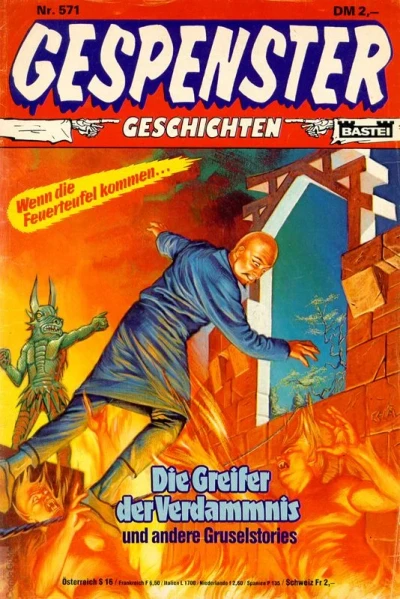 Cover of Die Greifer der Verdammnis
