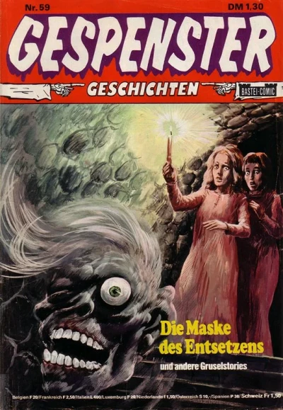 Cover of Die Maske des Entsetzens