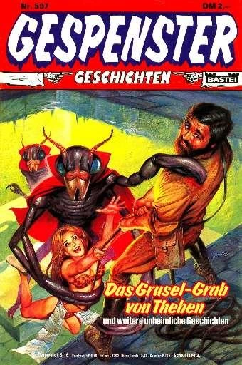 Cover of Das Grusel-Grab vonn Theben