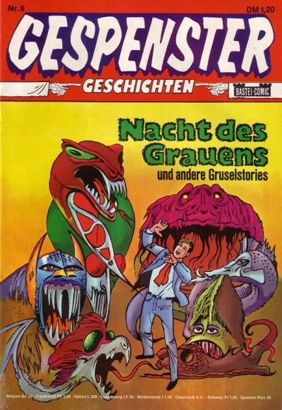 Cover of Nacht des Grauens