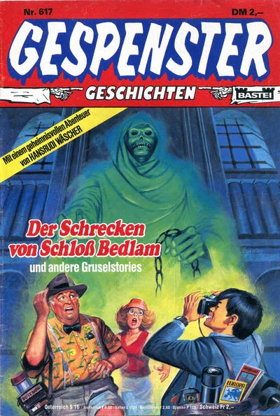 Cover of Der Schrecken von Schloss Bedlam
