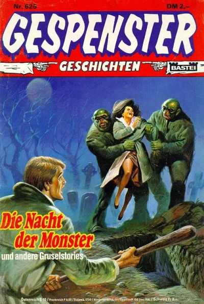 Cover of Die Nacht der Monster