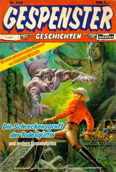 Cover of Die Schreckensgruft der Todesgöttin