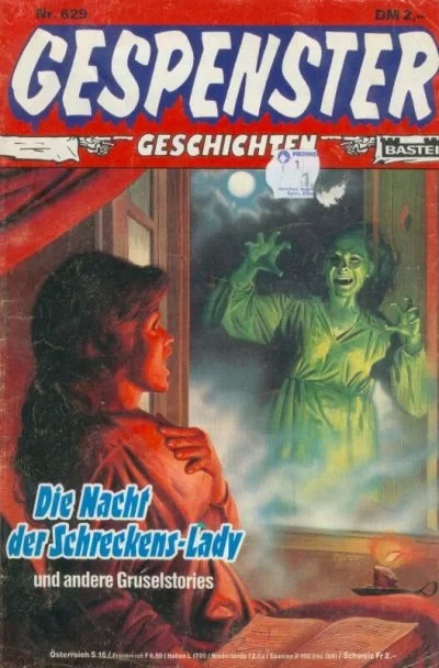 Cover of Die Nacht der Schreckens-Lady