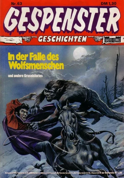 Cover of In der Falle des Wolfsmenschen