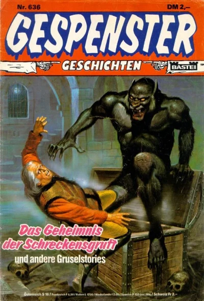 Cover of Das Geheimnis der Schreckensgruft