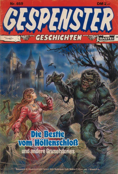 Cover of Die Bestie vom Hollenschloss