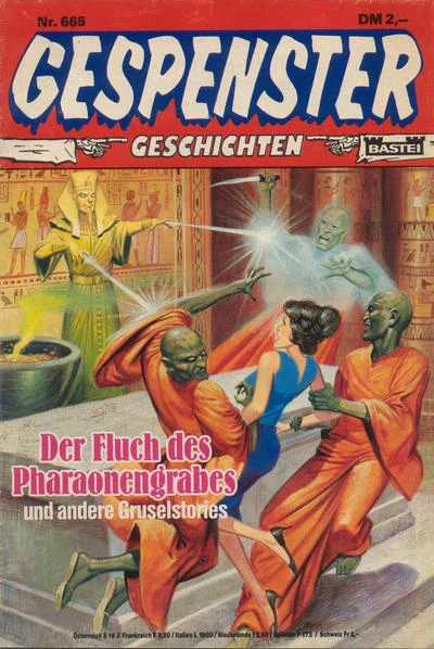 Cover of Der Fluch des Pharaonengrabes