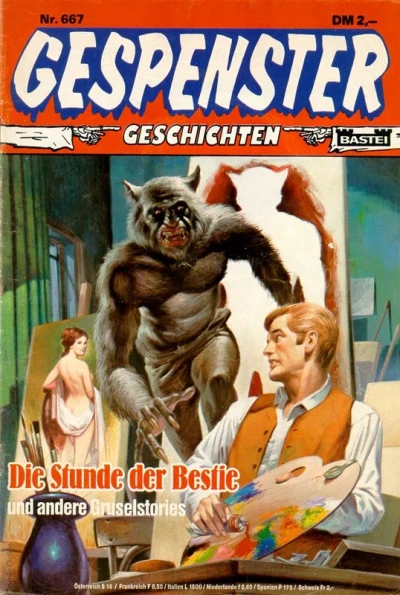 Cover of Die Stunde der Bestie