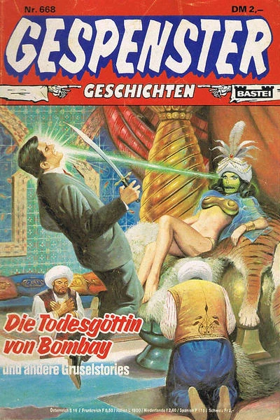 Cover of Die Todesgottin von Bombay