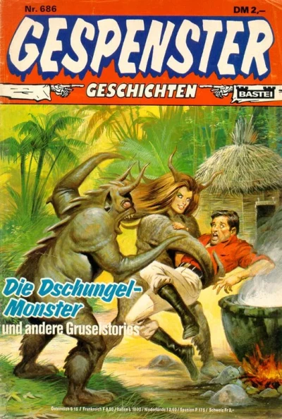 Cover of Die Dschungel-Monster