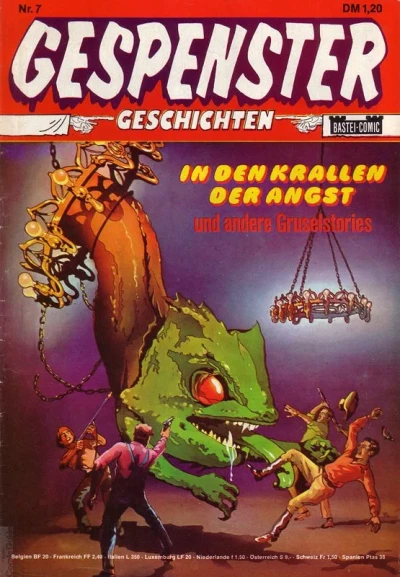 Cover of In den Krallen der Angst