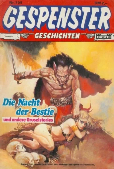 Cover of Die Nacht der Bestie