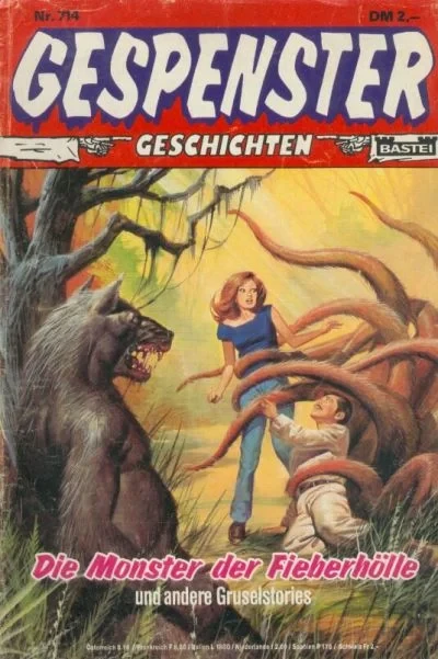 Cover of Die Monster der Fieberhölle