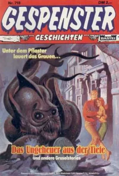 Cover of Das Ungeheuer aus der Tiefe