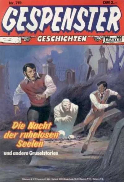 Cover of Die Nacht der ruhelosen Seelen