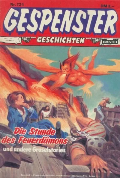 Cover of Die Stunde des Feuerdämons