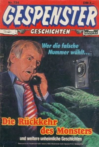 Cover of Die Rückkehr des Monsters