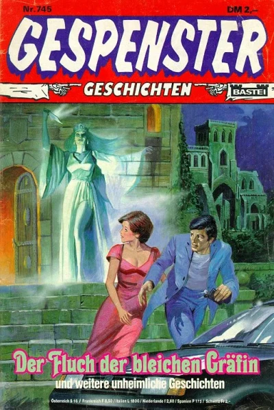 Cover of Der Fluch der bleichen Gräfin
