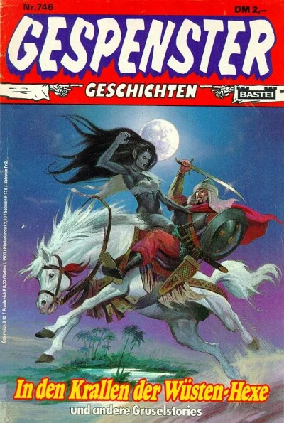 Cover of In den Krallen der Wüsten-Hexe