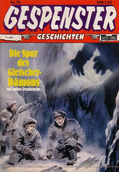 Cover of Die Spur des Gletscher-Dämons