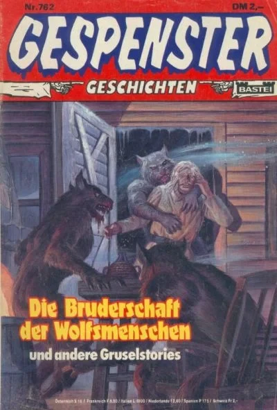 Cover of Die Bruderschaft der Wolfsmenschen
