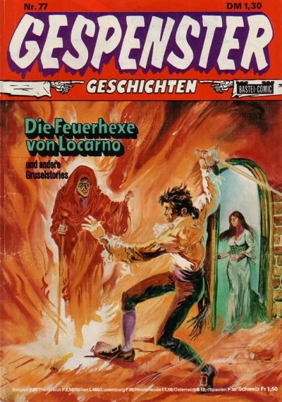 Cover of Die Feuerhexe von Locarno