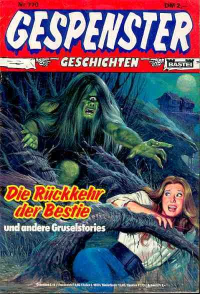 Cover of Die Ruckkehr der Bestie