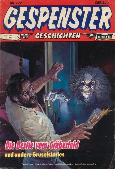 Cover of Die Bestie vom Graberfeld
