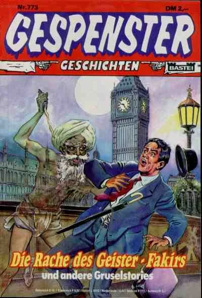 Cover of Die Rache des Geister-Fakirs