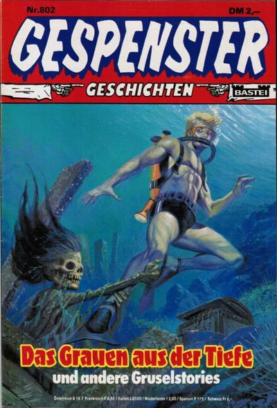 Cover of Das Grauen aus der Tiefe