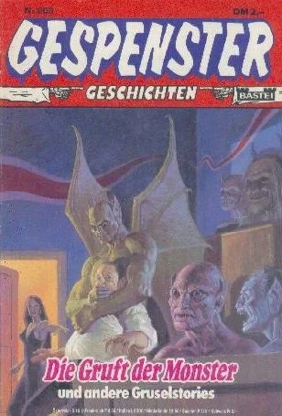 Cover of Die Gruft der Monster