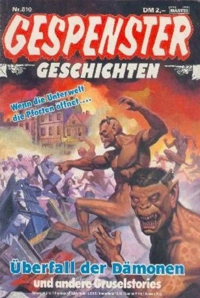 Cover of Überfall der Dämonen