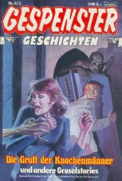 Cover of Die Gruft der Knochenmänner